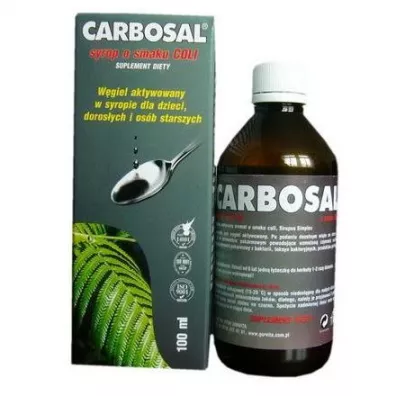Gorvita Carbosal syrop z w�glem aktywowanym Cola - suplement diety 100 ml
