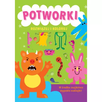 Rozwi�zuj i koloruj. Potworki