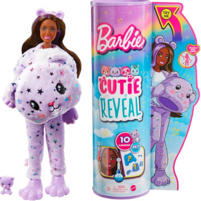 Barbie Cutie Reveal Lalka Mi - Seria 2 Kraina Fantazji HJL57 Mattel