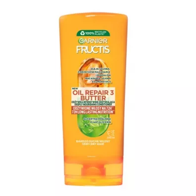 Garnier New Fructis Oil Repair 3 Butter od�ywka do w�os�w suchych i zniszczonych 200 ml