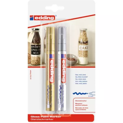 Edding Marker olejowy po�yskuj�cy 2-4 mm