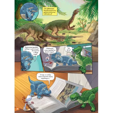 Straszne jaszczury, czyli dinozaury triasu. Nauka z komiksem. Era dinozaur�w. Tom 1