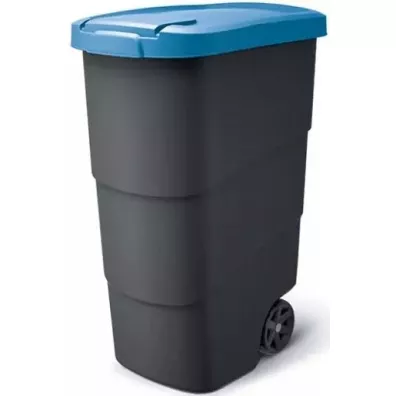 Prosperplast Keden kosz na mieci wheeler - niebieski 90 l