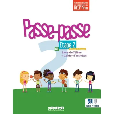 Passe-Passe 2 etape 2 podr�cznik + �w. + app A1.1