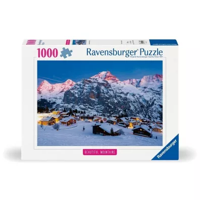 Puzzle 1000 el. Bernese Oberland, Murren Ravensburger