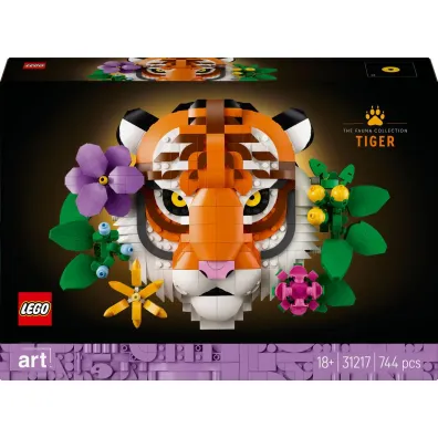LEGO Art Kolekcja zwierz�t - tygrys 31217
