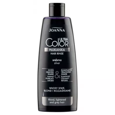 Joanna Ultra Color System srebrna p�ukanka do w�os�w siwych blond i rozja�nionych 150 ml