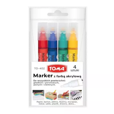 Toma Marker akrylowy 4 szt.