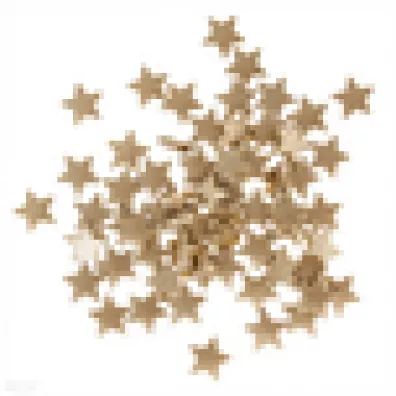 Dalprint Koraliki gwiazdki z�ote 1,5cm