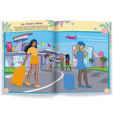 Mattel Barbie. Brokatowe ubieranki