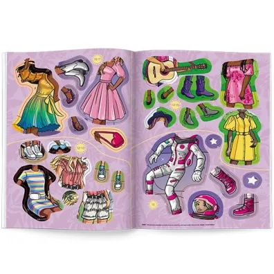 Mattel Barbie. Brokatowe ubieranki