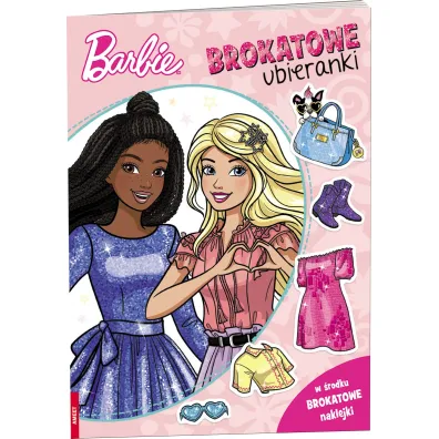 Mattel Barbie. Brokatowe ubieranki