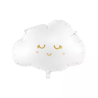 PartyDeco Balon foliowy Chmurka 51x35.5cm