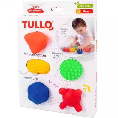Tullo Pi�eczki sensoryczne  5 szt.