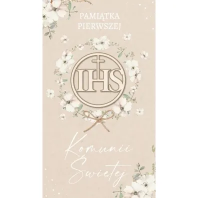 Armin Style KARNET KOMUNIA 130X210 Z KOP AS KP-301 FOL