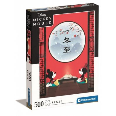 Zdjęcia - Puzzle i mozaiki Clementoni Puzzle 500 el. Mickey Mouse. Oriental Break 