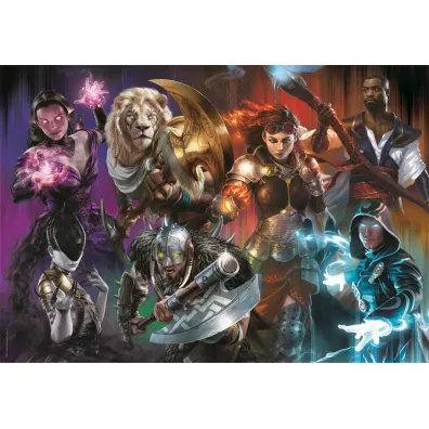 Puzzle 500 el. Cubes Magic The Gathering Clementoni