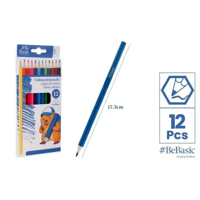BeBasic Kredki o��wkowe 22 kolor�w