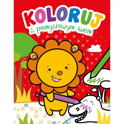 Koloruj z pomys�owym lwem
