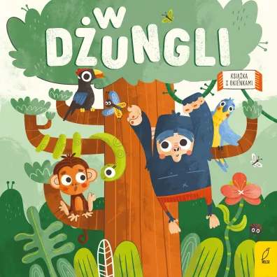 W dungli. Ksika z okienkami - Patrycja  Grzekowiak