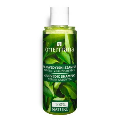 Orientana Ajurwedyjski szampon do wosw neem i zielona herbata 210 ml