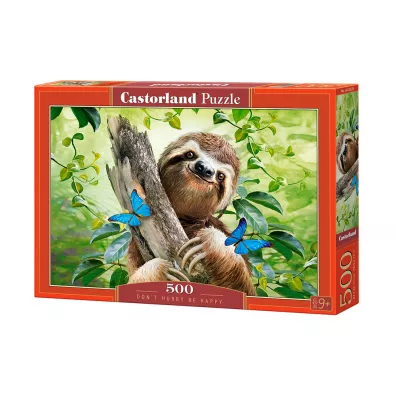 Puzzle 500 el. Leniwiec Castorland