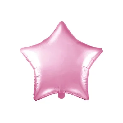 PartyDeco Balon foliowy Gwiazdka jasny r� 48 cm