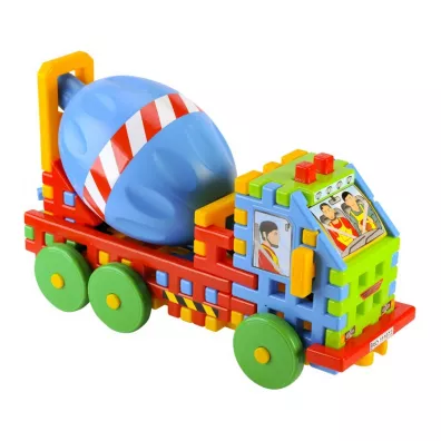 Klocki konstrukcyjne - Betoniarka z klock�w 25906