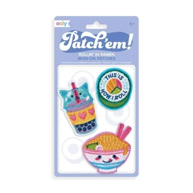 Kolorowe Baloniki Naprasowanki Patch Em - Azjatyckie Przysmaki