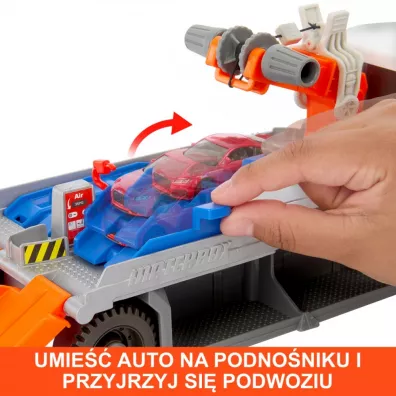 Matchbox Prawdziwe Przygody. Laweta Pomoc drogowa Mattel