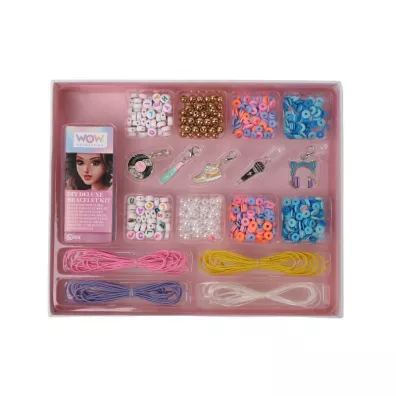 Zestaw Deluxe z 5 metalowymi zawieszkami do bransoletek WOW KIDS EUROSWAN