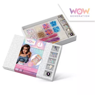 Zestaw Deluxe z 5 metalowymi zawieszkami do bransoletek WOW KIDS EUROSWAN