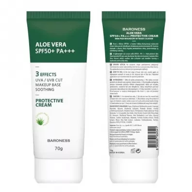 Baroness Aloe Vera Krem przeciwsoneczny z filtrem SPF 50+ 70 g