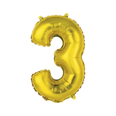 Godan Balon cyfra 3 35 cm