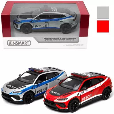 Lamborghini urus performatne policja MIX Kinsmart