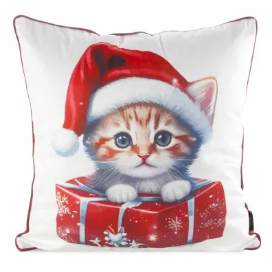 Eurofirany Poszewka �wi�teczna 175 45x45 cm kotek