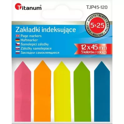 Titanum Zak�adki indeksuj�ce Fluo