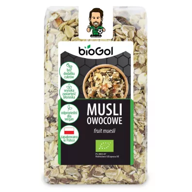 Biogol Musli owocowe 300 g Bio