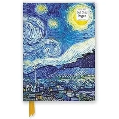 Flame Tree Notatnik A5 kropki TW Gwia�dzista noc Van Gogh
