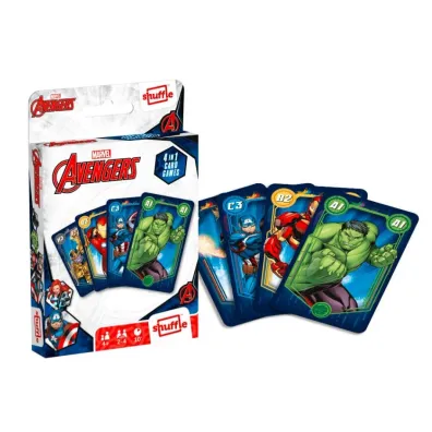 Gra karciana 4w1. Avengers