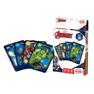 Gra karciana 4w1. Avengers
