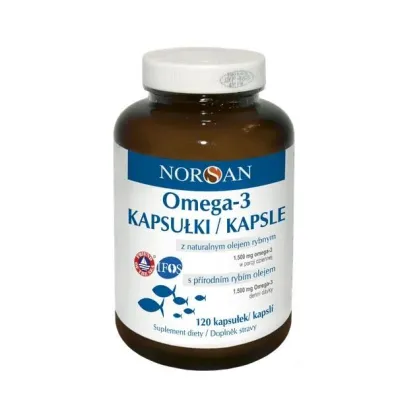 Norsan Omega-3 Suplement diety 120 kaps.