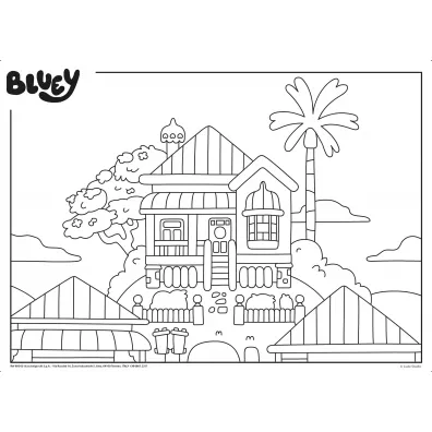 Puzzle 24 el. Bluey Story Time Lisciani