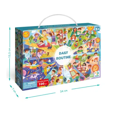 Puzzle 100 el. Daily Routine Dodo