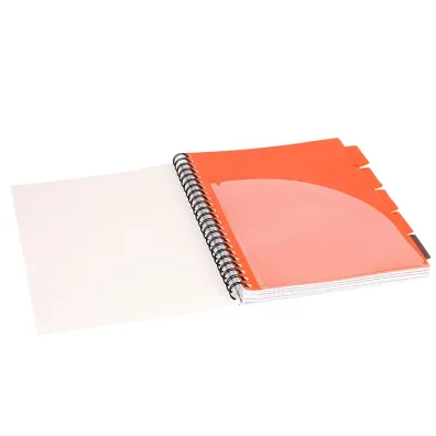 Strigo Ko�ozeszyt Pads A4 Floral ceglany kratka 100 kartek