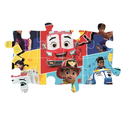 Puzzle 24 el. Maxi SuperColor. Disney Firebud Clementoni