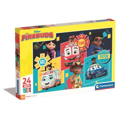 Puzzle 24 el. Maxi SuperColor. Disney Firebud Clementoni