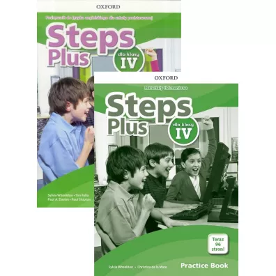 Steps Plus dla klasy IV. Podr�cznik i materia�y �wiczeniowe do j�zyka angielskiego dla szko�y podstawowej