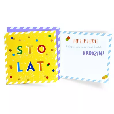 Kukartka Karnet Urodziny