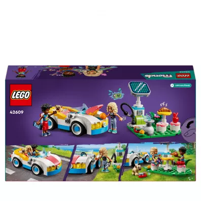 LEGO Friends Samoch�d elektryczny i stacja �aduj�ca 42609